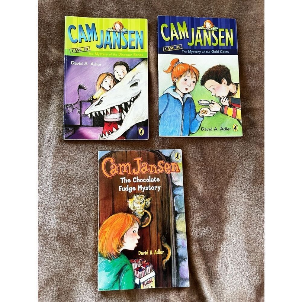 Puffin Books Cam Jansen Kids Book Set - Mystery Young Reader
